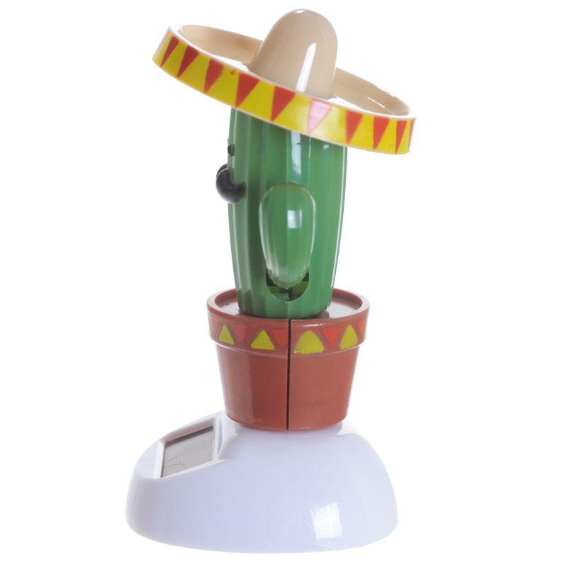 Puckator Solar Wackelfigur Kaktus Jack