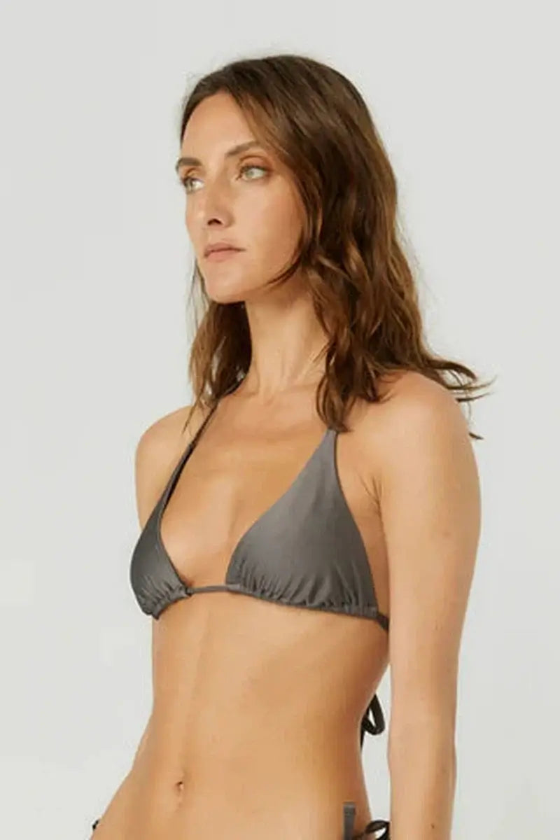 Pukas Damen Bikini Top Triangle - Midnight