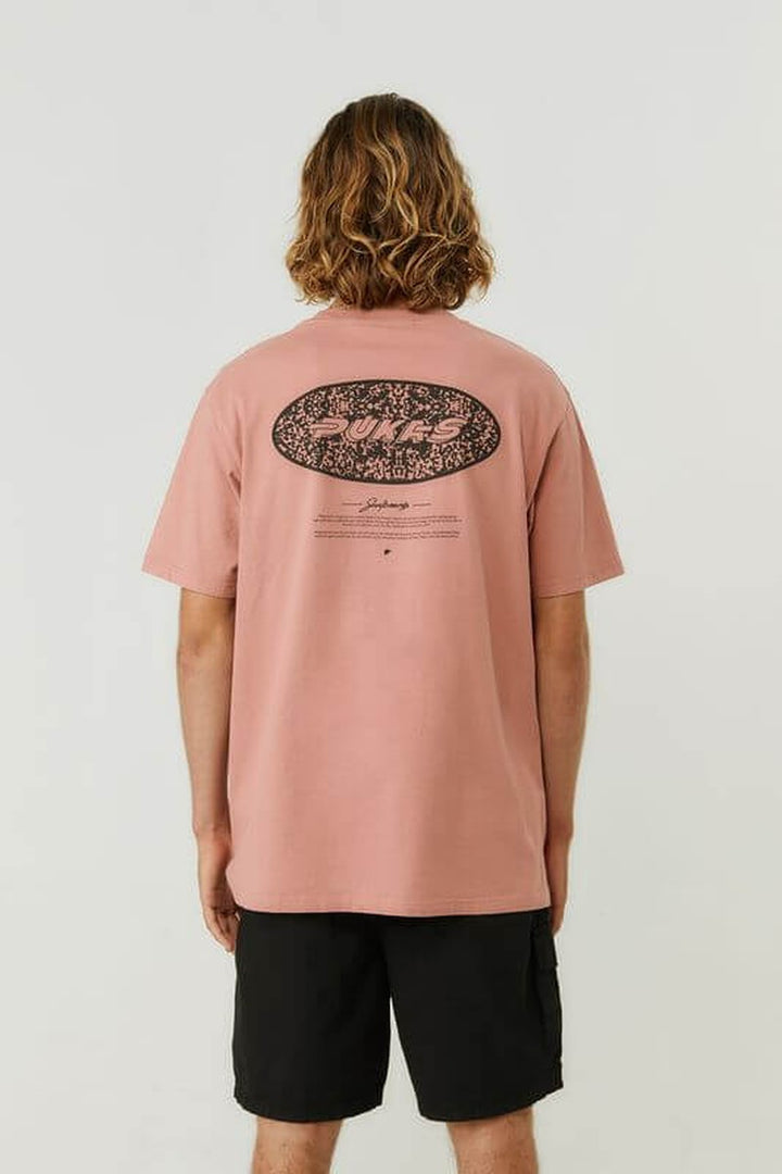 Pukas Herren Shirt Sunny Corpo Sandpaper - Ash Rose