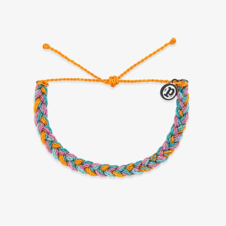Puravida Armband Braided Multi - Canary