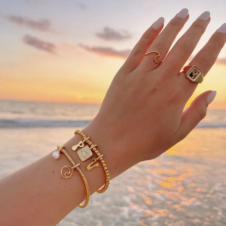Puravida Charm Sun - gold
