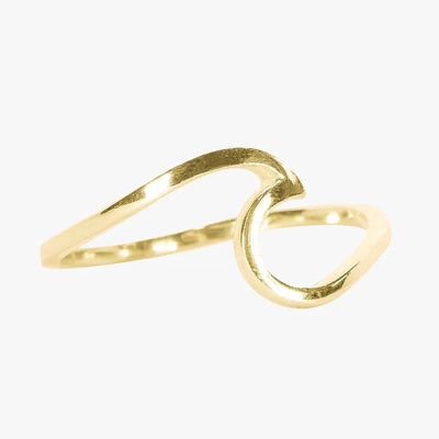 Puravida Ring Wave - gold