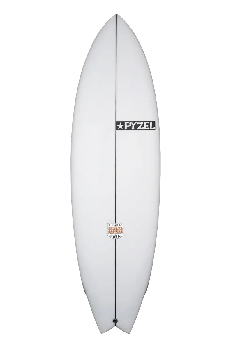 Pyzel Surfboards Tiger Twin 5'10" FCS II - 35L