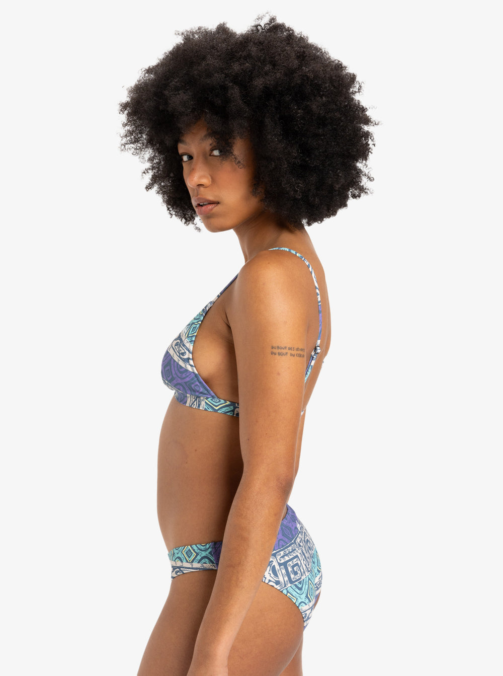 Quiksilver Bikini Top Champion Sound - aqua sky global heat
