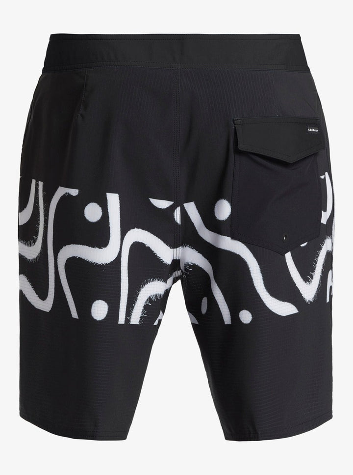 Quiksilver Boardshort Highline Straight Leg 9" - Black