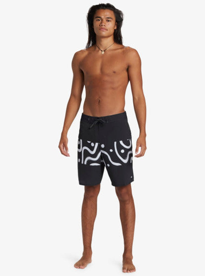 Quiksilver Boardshort Highline Straight Leg 9" - Black