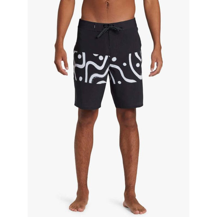 Quiksilver Herren Boardshort Highline Straight Leg 19" - Black
