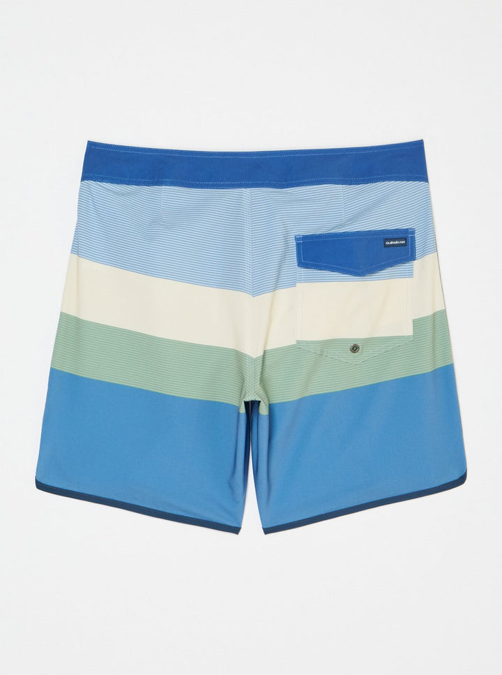 Quiksilver Herren Boardshorts Surfsilk Scallop 18" - Quiet Harbor Tijuana