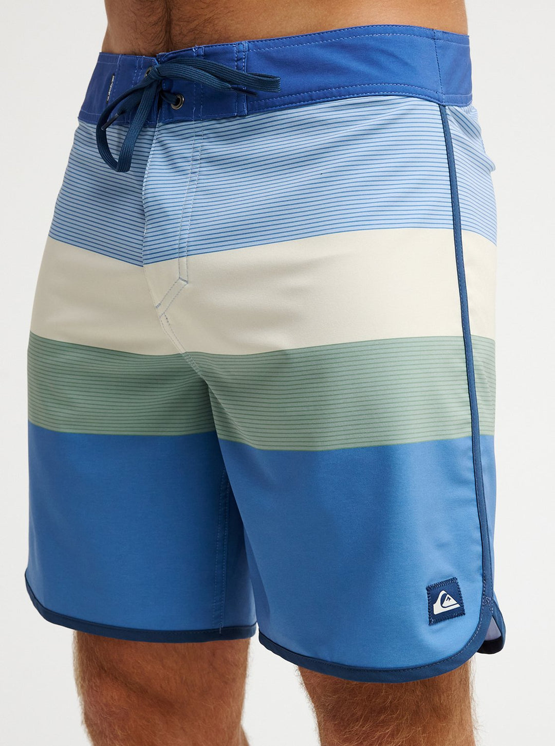 Quiksilver Herren Boardshorts Surfsilk Scallop 18" - Quiet Harbor Tijuana