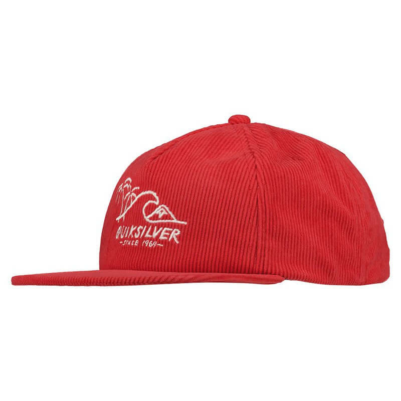 Quiksilver Herren Cap Cord Strecher - Red
