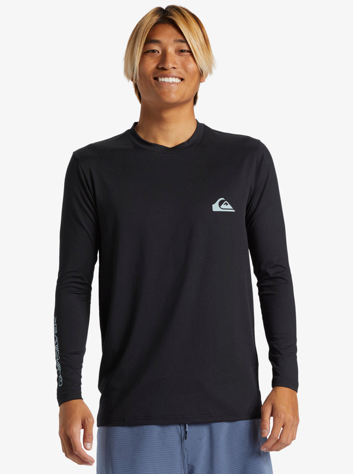 Quiksilver Herren Everyday Langarm Lycra - black