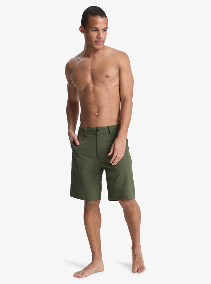 Quiksilver Herren Hybridshorts Union Amphibian 20" - Grape Leaf