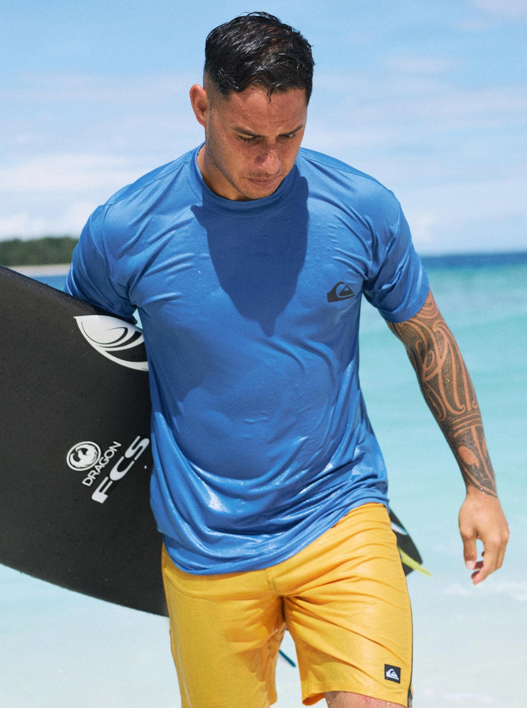 Quiksilver Herren Lycra Everyday Surf Tee SS