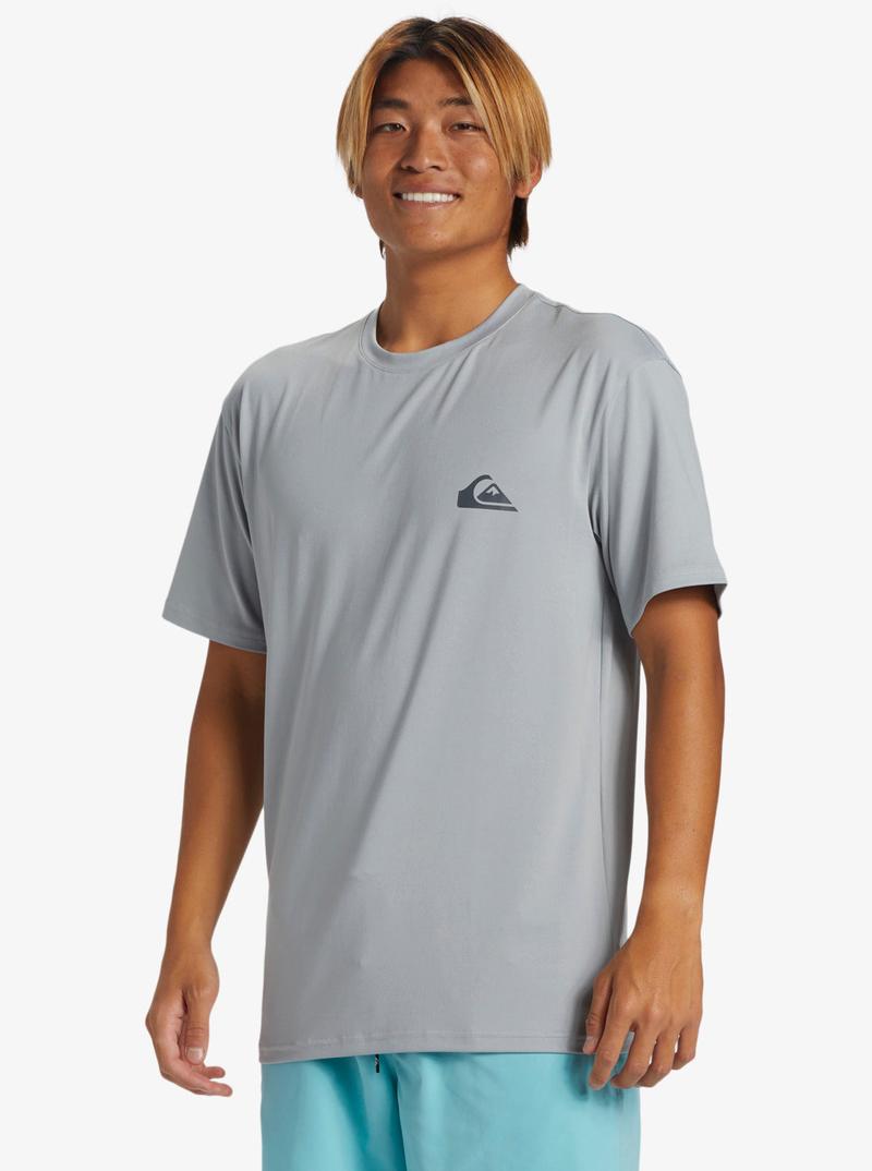 Quiksilver Herren Lycra Kurzarm Everyday UPF50 - Quarry