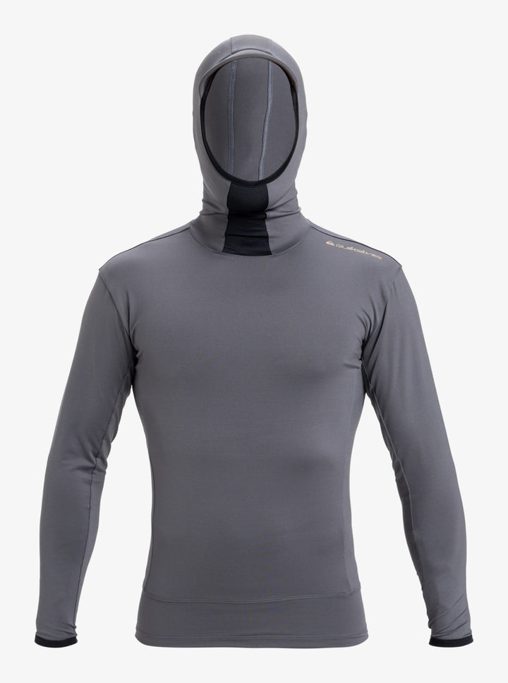 Quiksilver Herren Lycra Langarm mit Haube Highline - Iron Gate