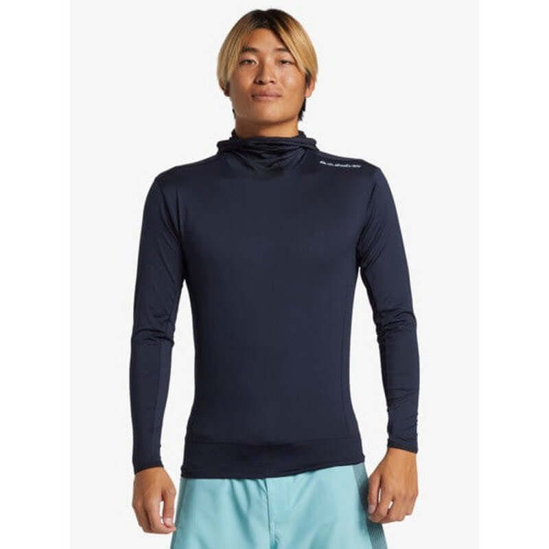 Quiksilver Herren Lycra Langarm mit Hood Highline - Dark Navy