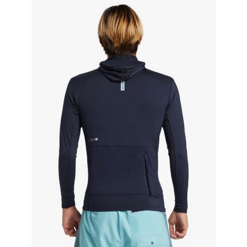 Quiksilver Herren Lycra Langarm mit Hood Highline - Dark Navy