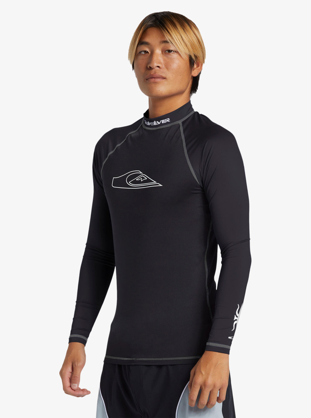 Quiksilver Herren Lycra Mercury UPF50 Langarm - black