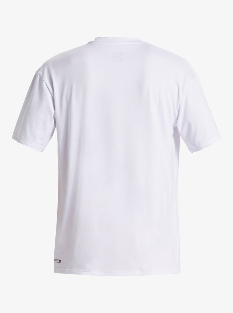 Quiksilver Herren Lycra kurzarm Dna Rushed Logo - White