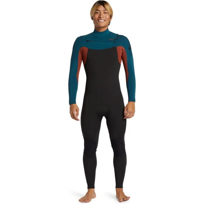 Quiksilver Herren Neoprenanzug Everyday Sessions 4/3 Chestzip - midnight turquoise