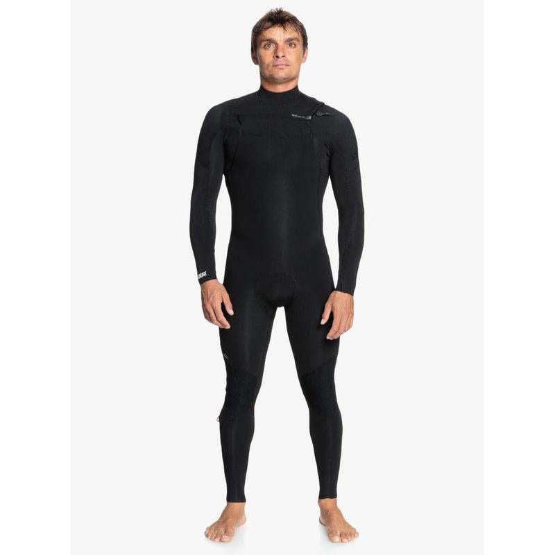 Quiksilver Herren 3/2mm Neoprenanzug Chestzip Everyday Sessions - Black