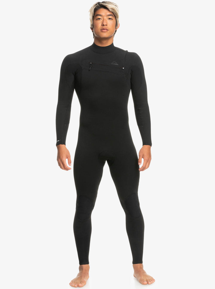 Quiksilver Herren Neoprenanzug Highline 3/2mm Chestzip - Black