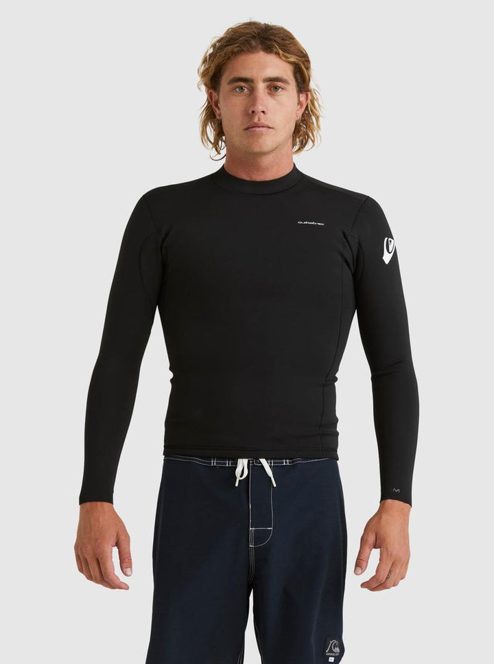 Quiksilver Herren Neoprentop Langarm 1.5mm Everyday Session - Black