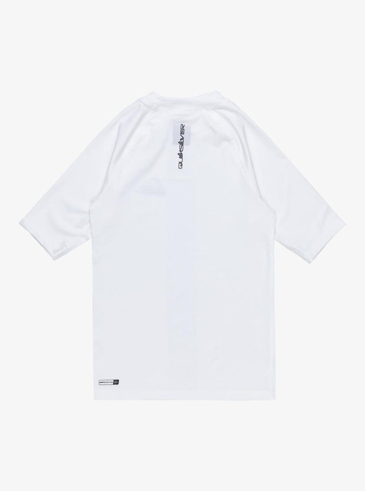 Quiksilver Kinder Lycra Everyday kurzarm 50UPF - weiss
