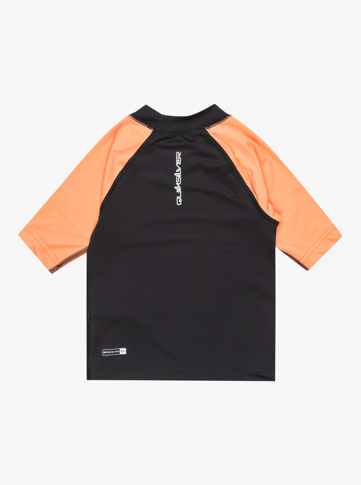 Quiksilver Kinder Lycra mit UPF 50 Everyday - black/melon
