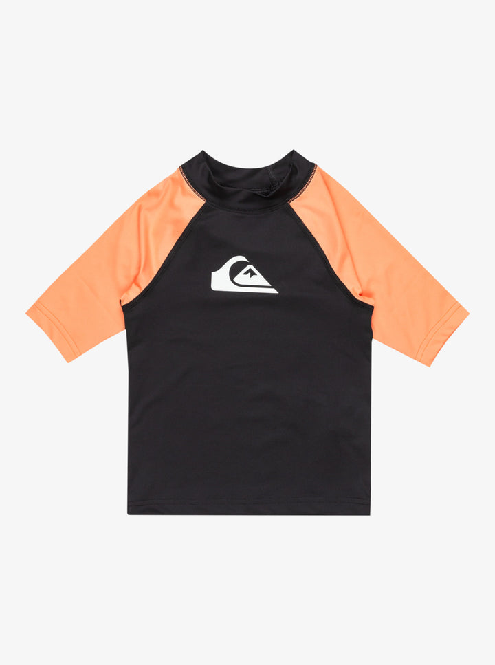 Quiksilver Kinder Lycra mit UPF 50 Everyday - black/melon