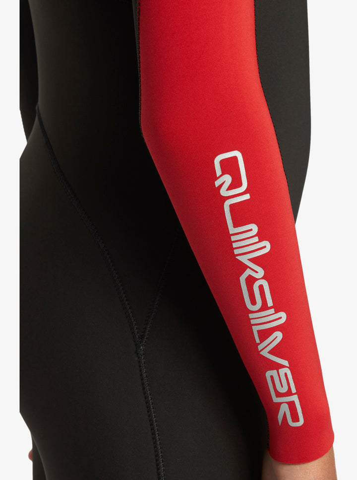 Quiksilver Kinder Neoprenanzug 3/2mm Chest Zip Everyday Sessions - High Risk Red