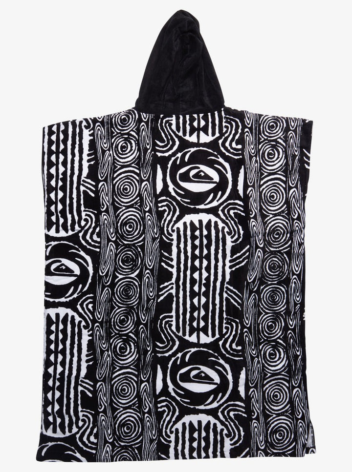 Quiksilver Poncho Surf Hoody Towel - black/white