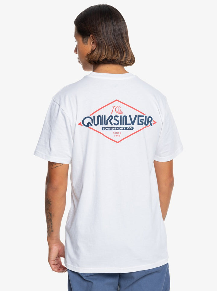 Quiksilver Shirt Omni Sign - Weiss