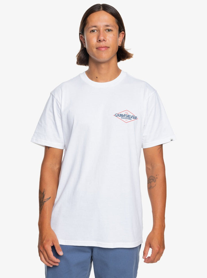 Quiksilver Shirt Omni Sign - Weiss