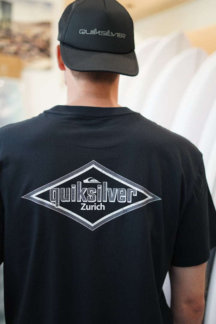 Quiksilver X Surfari Herren Destination Shirt Zurich - Vintage Black