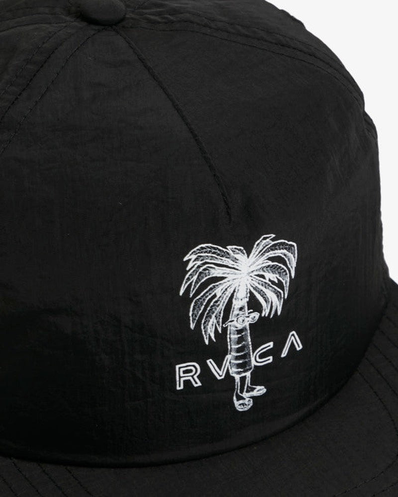 RVCA Cap Pommier Palm Clipback - black