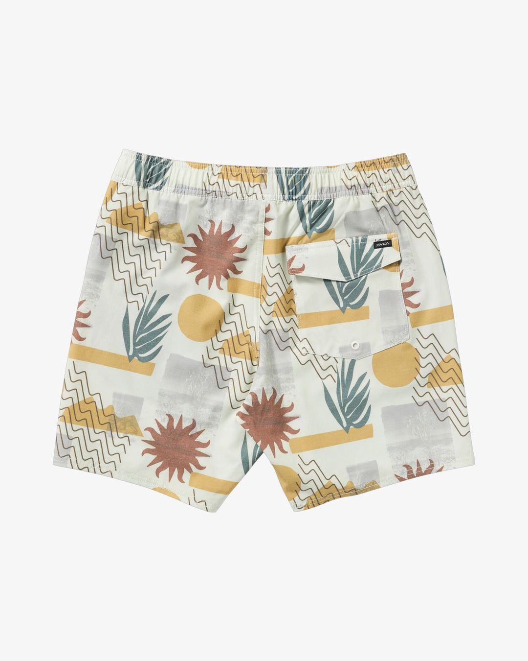 RVCA Herren Badehose Atlas Elastic 17' - natural