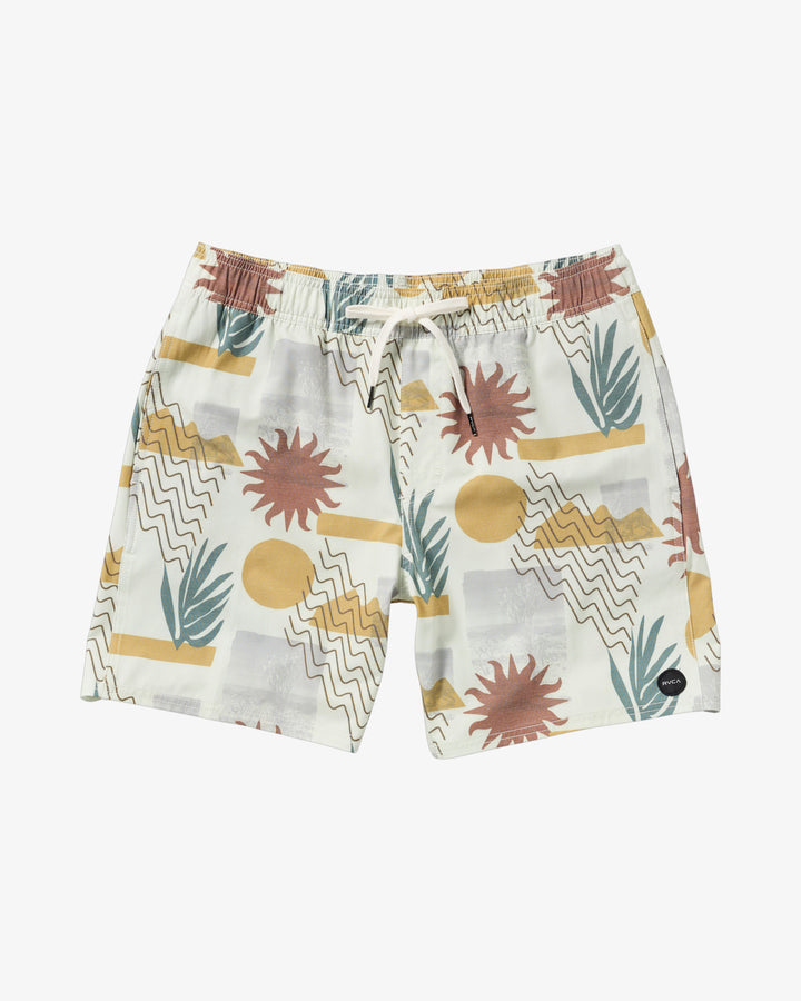 RVCA Herren Badehose Atlas Elastic 17' - natural