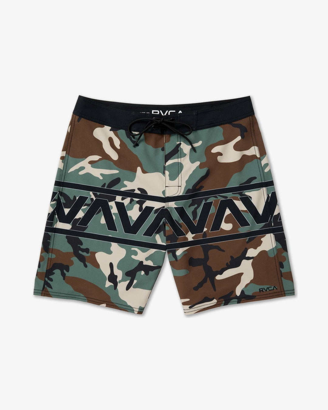 RVCA Herren Boardshorts Va Trunk Print - Camo Band