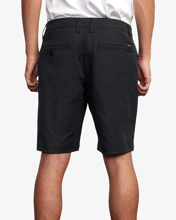 RVCA Herren Hybrid Shorts Back in Hybrid - black