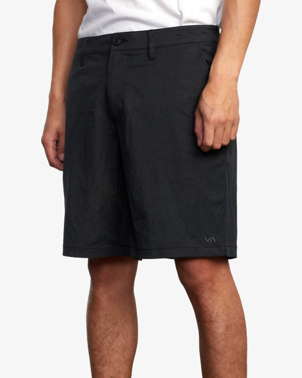 RVCA Herren Hybrid Shorts Back in Hybrid - black