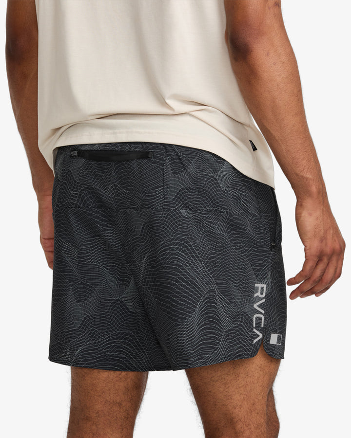 RVCA Herren Performance Walkshort Yogger Lite 15" - black wave