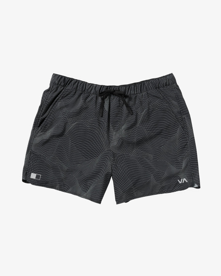 RVCA Herren Performance Walkshort Yogger Lite 15" - black wave