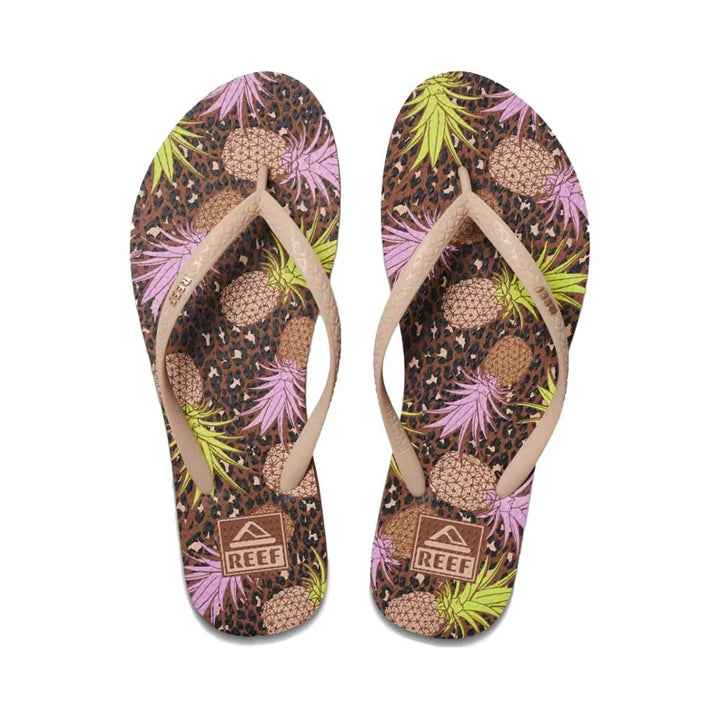 Reef Damen Flip Flop Seaside Prints - Wild Pineapple