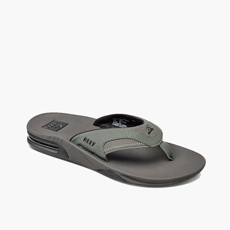 Reef Herren Flip Flop Fanning - black/grey