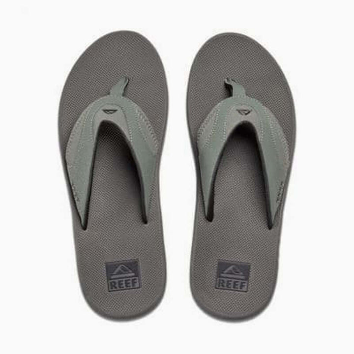 Reef Herren Flip Flop Fanning - black/grey