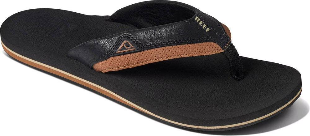 Reef Herren Flip Flops Cushion Dawn - black / tan