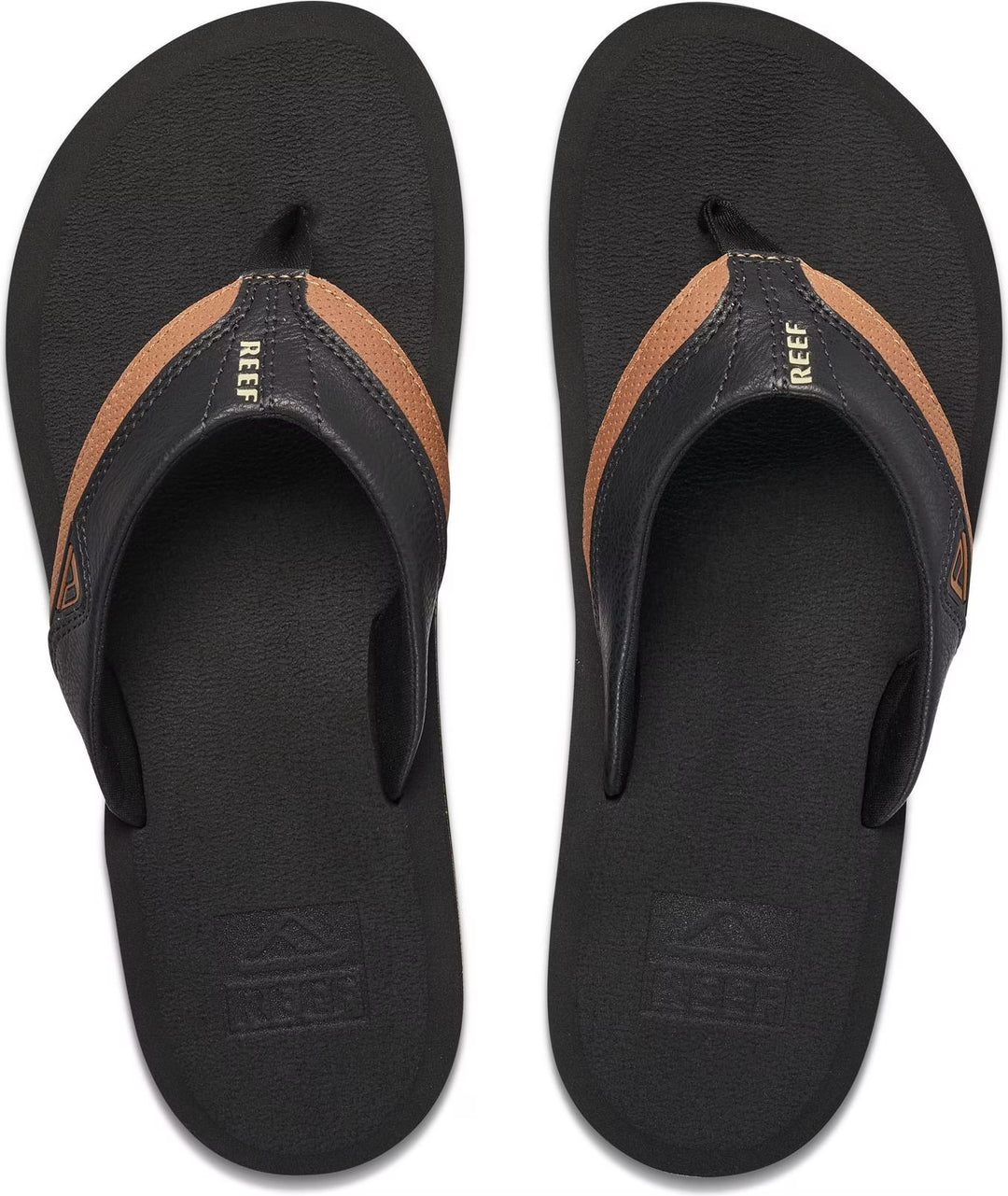 Reef Herren Flip Flops Cushion Dawn - black / tan