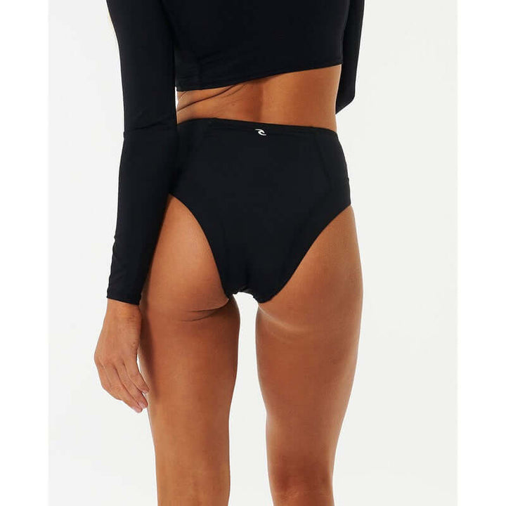 Rip Curl Bikini Bottom Mirage UL Ultimate High Cheeky - Black