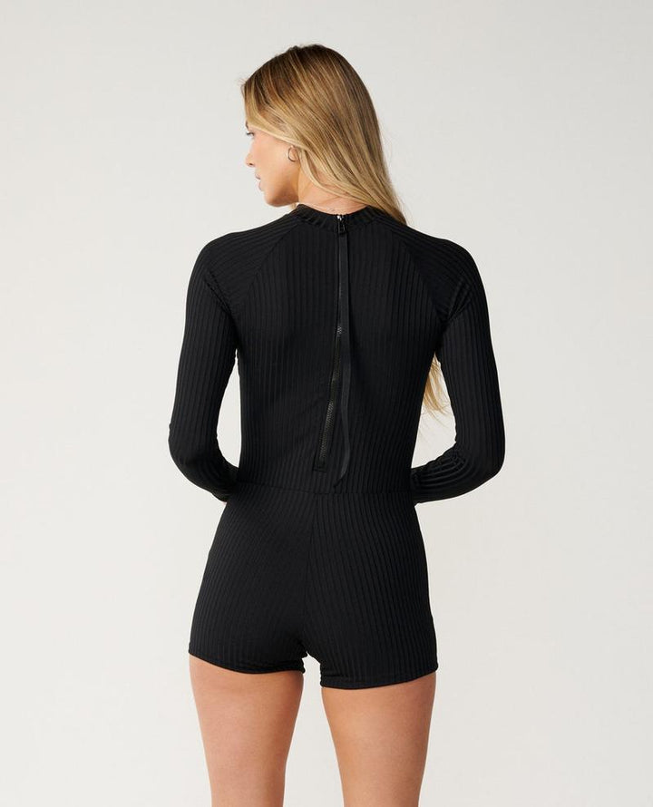 Rip Curl Bodysuit Premium Surf Long Sleeve Boyleg - Black